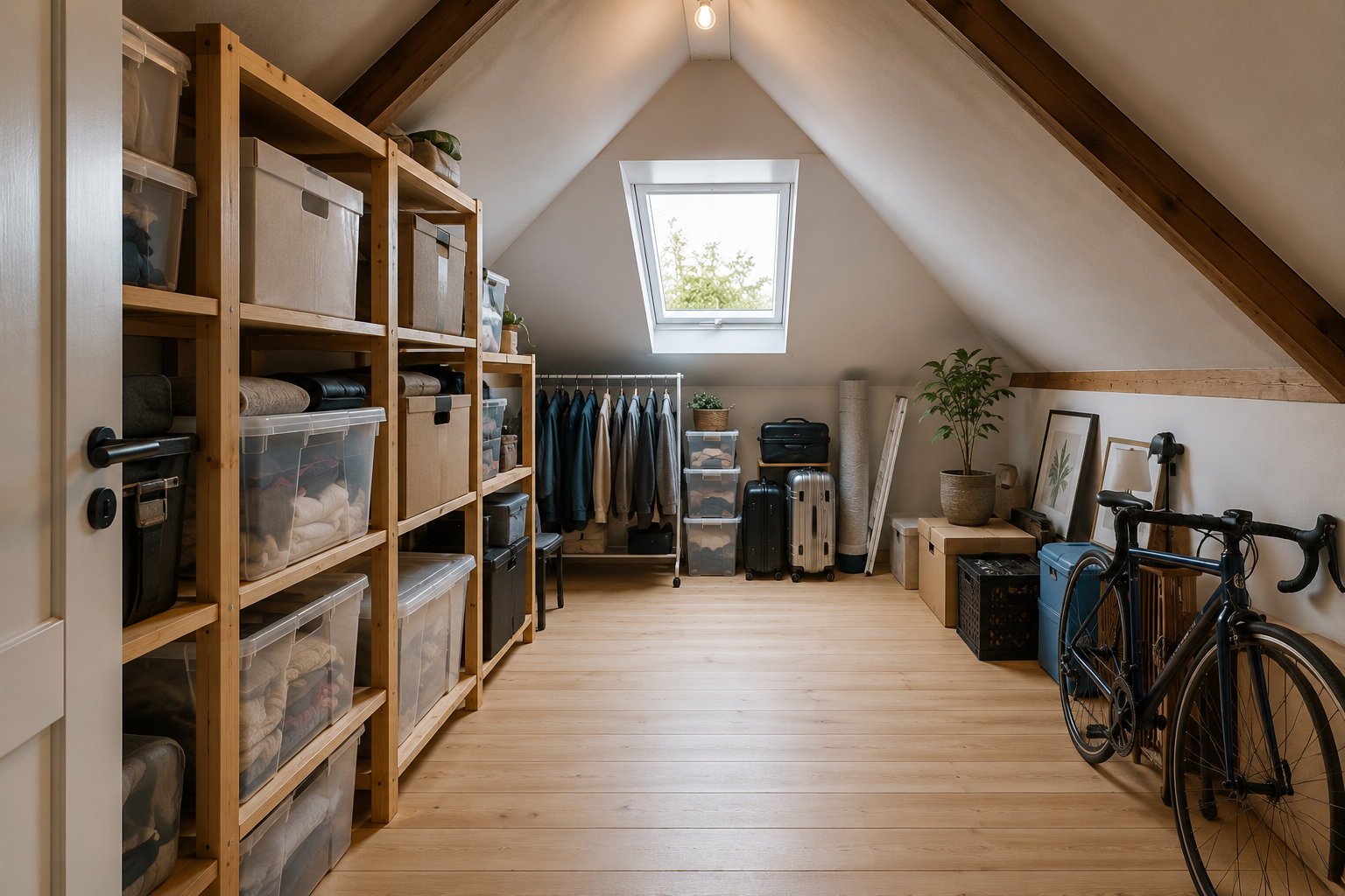 Loftrum til opbevaring — Frederiksberg